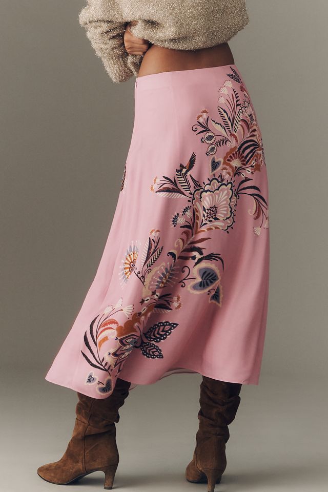 Farm Rio Printed Slip Maxi Skirt #2