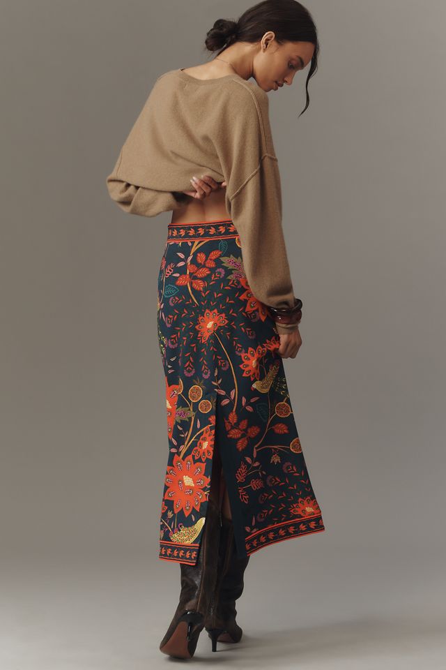Farm Rio Punto Roma Midi Pencil Skirt #2