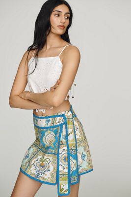 Farm Rio Wrap Skort