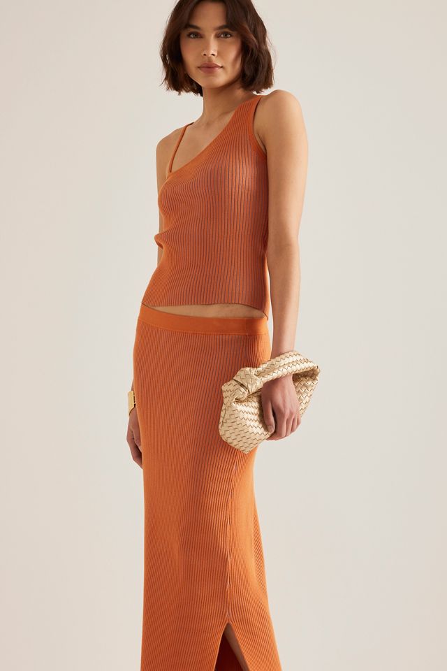 Samsoe Samsoe Gonna Lunga in Maglia a Costine Sacheryl #5