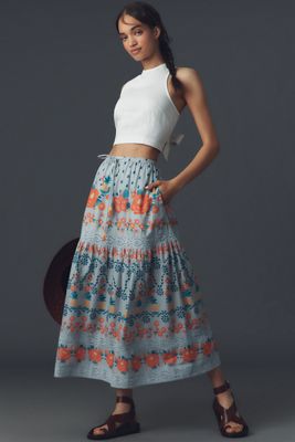 即発☆サイズS☆Farm Rio Vibrance Maxi Skirt 即発☆サイズS☆Farm Rio Vibrance Maxi Skirt