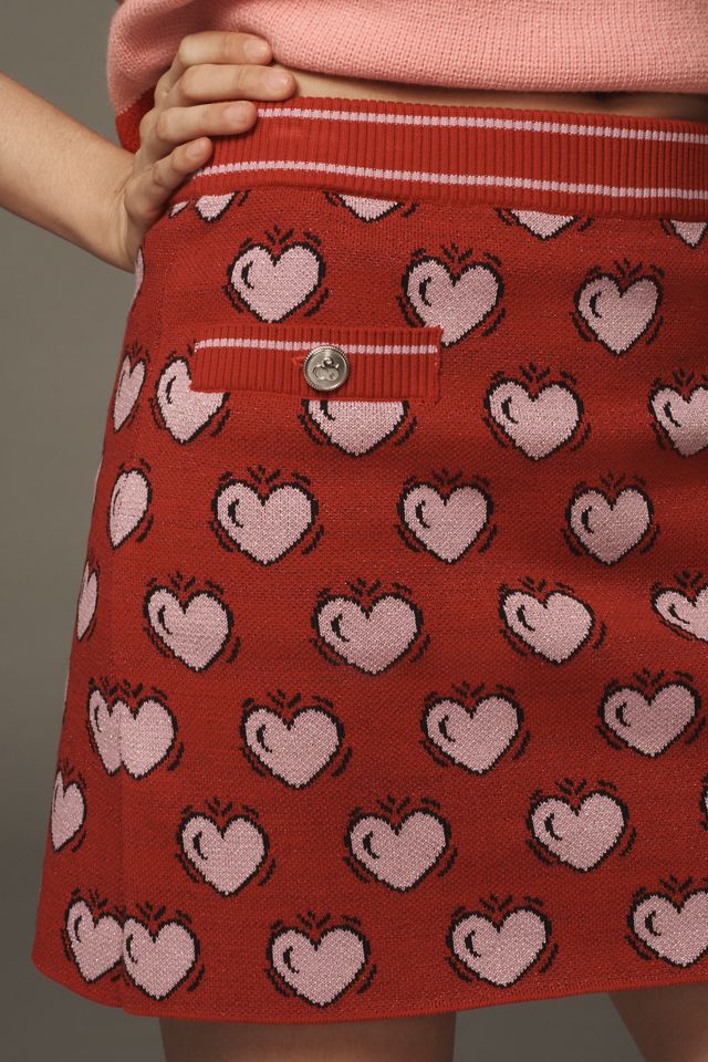 Scotch & Soda x Burton Morris Heart Printed Mini Skirt #1