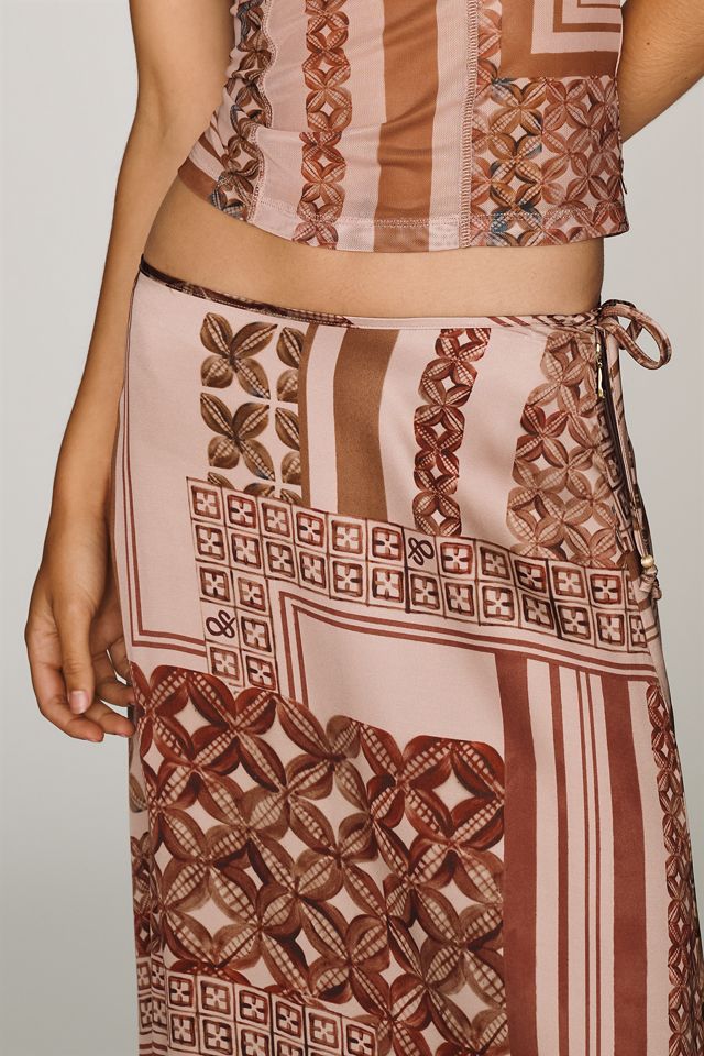 Scotch & Soda Printed Midi Skirt #1