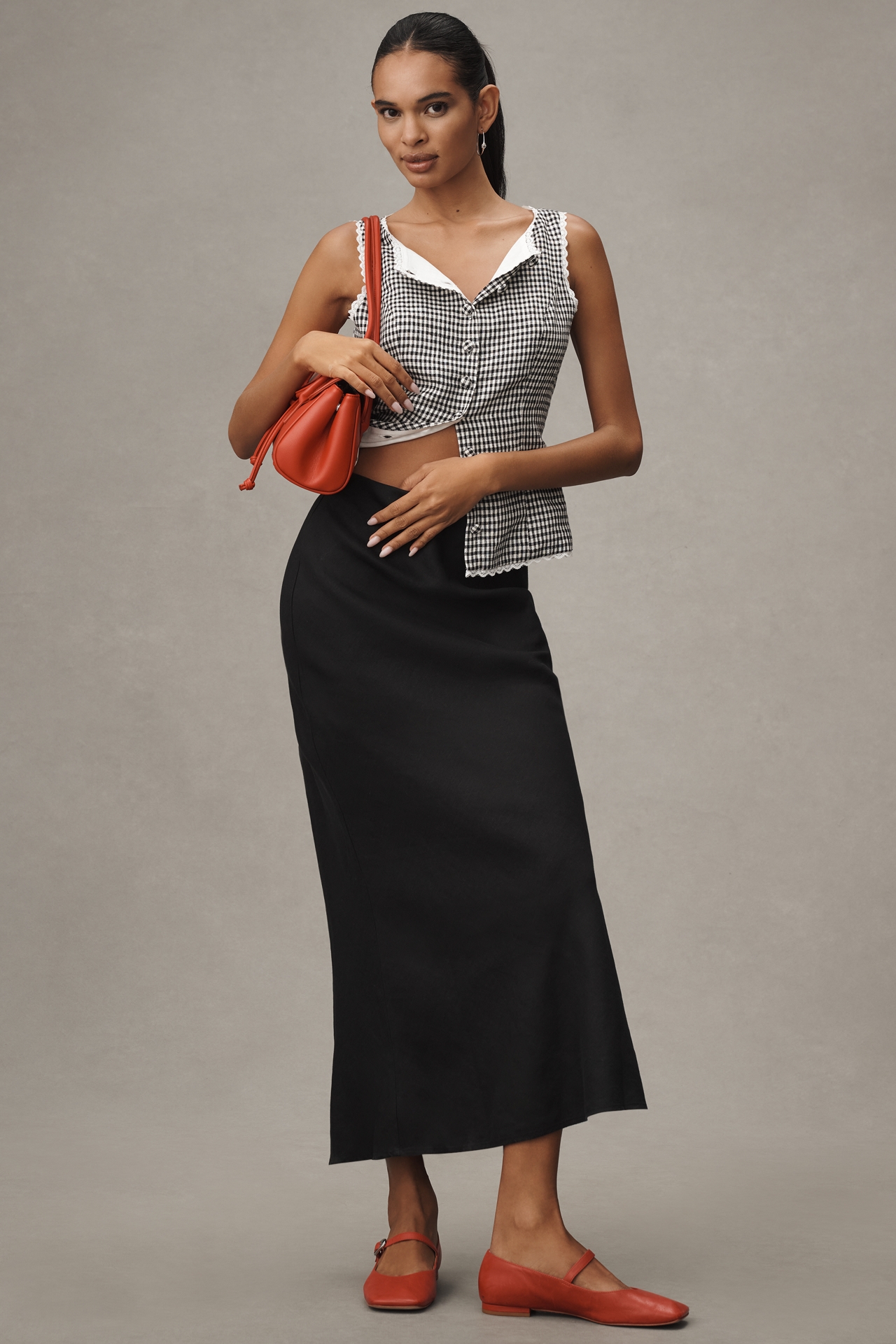 The Tilda Maxi Slip Skirt: Linen Edition