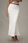 The Tilda Linen-Blend Slip Skirt