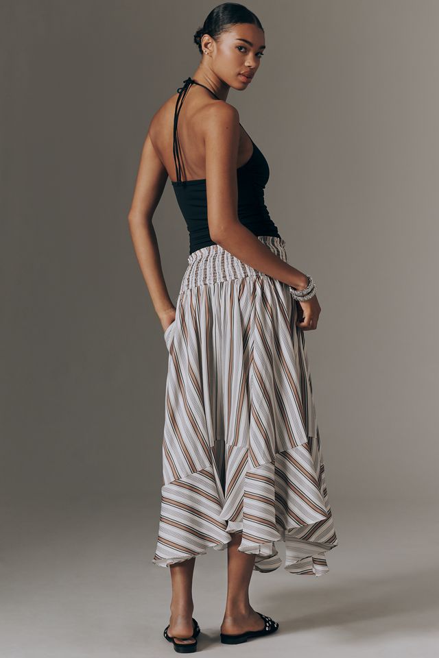 Herlipto ❤︎ Asymmetric Cotton-voile Skirt 2026年最新】asymmetric tiered cotton-voile skirtの人気アイテム