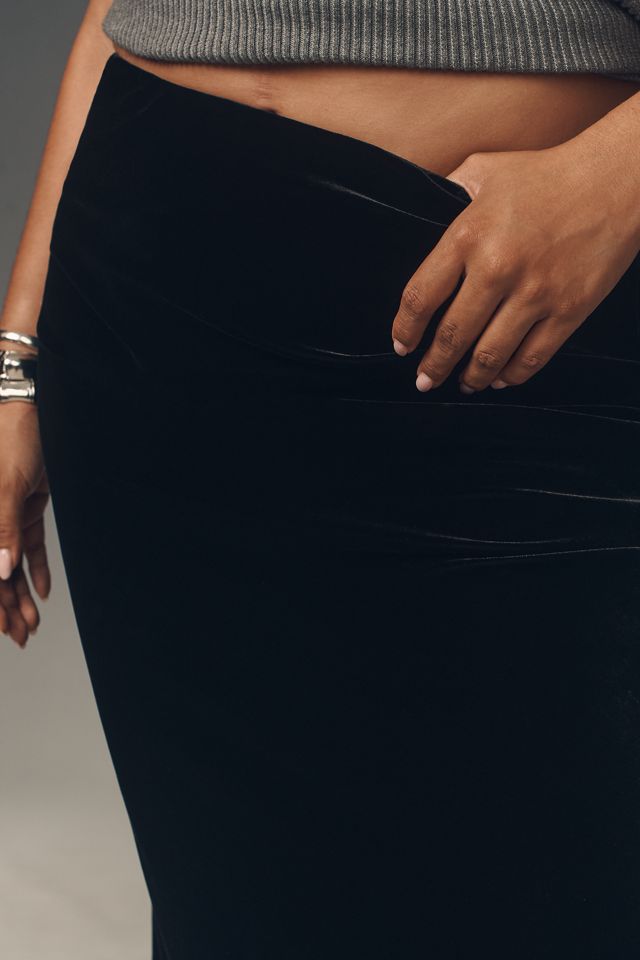 The Tilda Maxi Slip Skirt: Velvet Edition #2