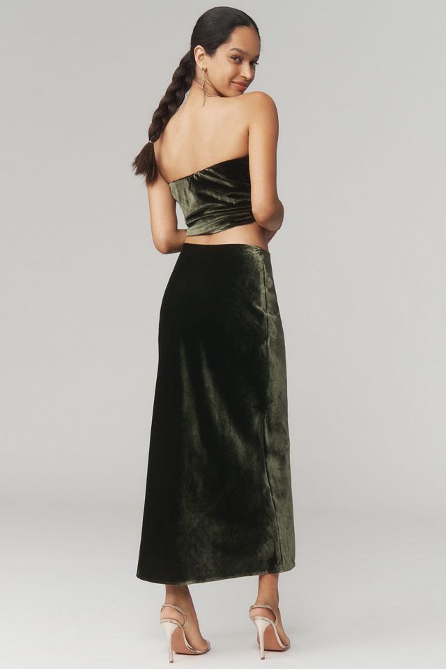 La jupe longue Tilda : Édition velours #7