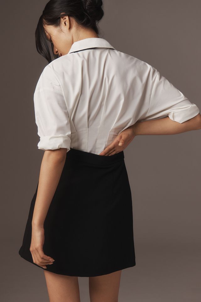 Maeve Schleife Neckholder Latzkleid #1