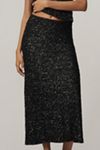 The Tilda Maxi Slip Skirt: Sequin Edition