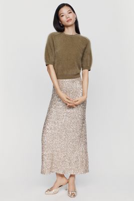 Der Tilda Maxi-Unterrock: Pailletten-Edition