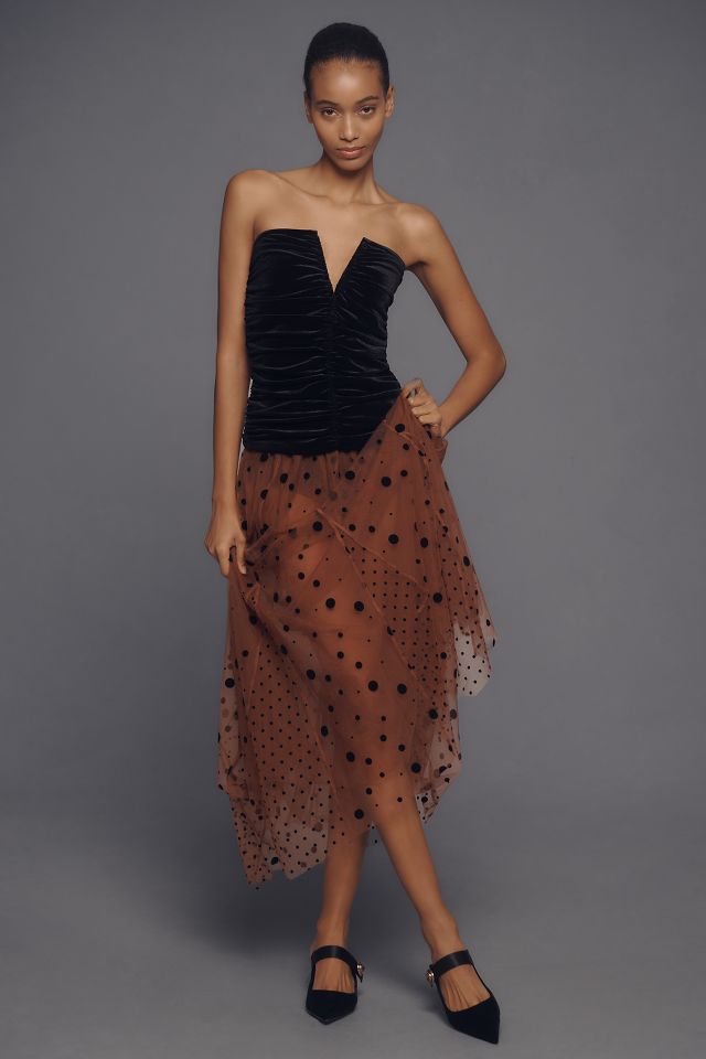 Maeve Tulle Maxi Skirt Anthropologie UK