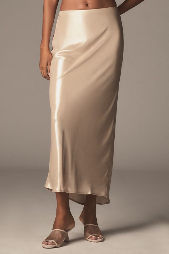 The Tilda Maxi Slip Skirt: Shine Edition #1