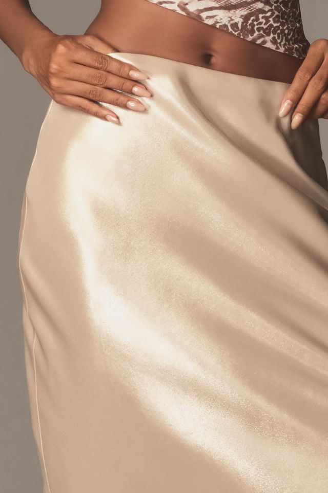 The Tilda Maxi Slip Skirt: Shine Edition #3