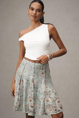 Sequin Siren Godet Midi Skirt