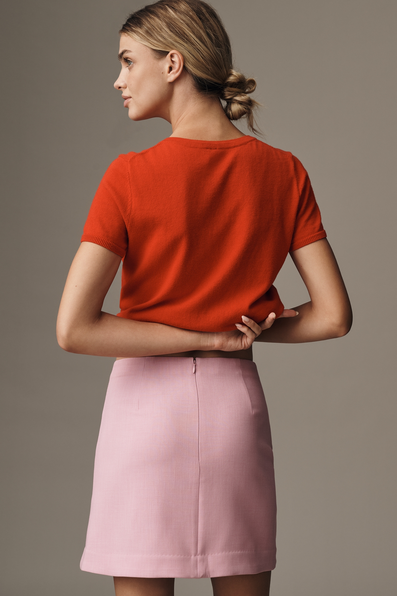 Maeve Tailored Mini Skirt