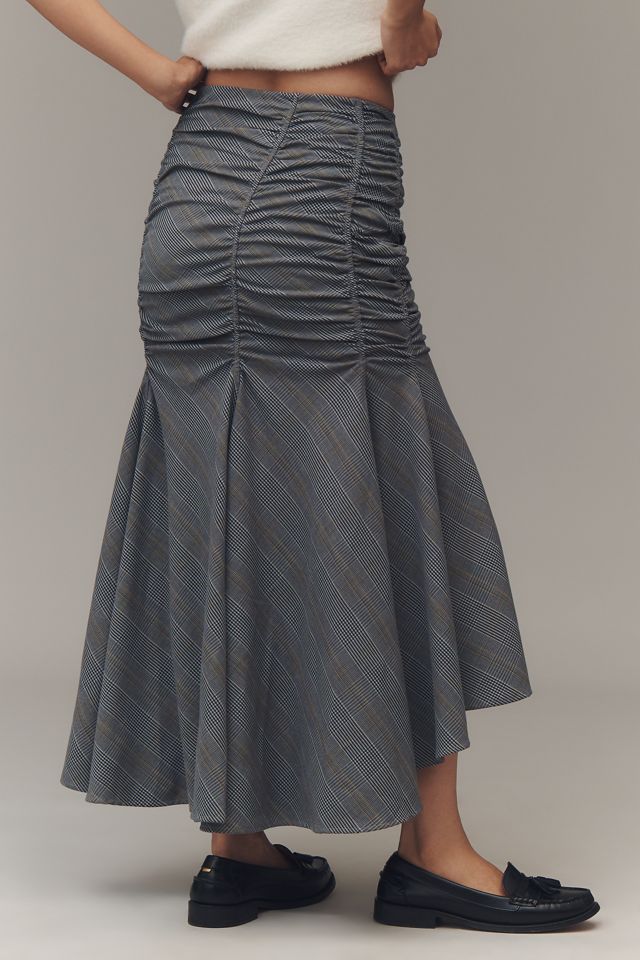 Maeve Ruched Mermaid Skirt #3