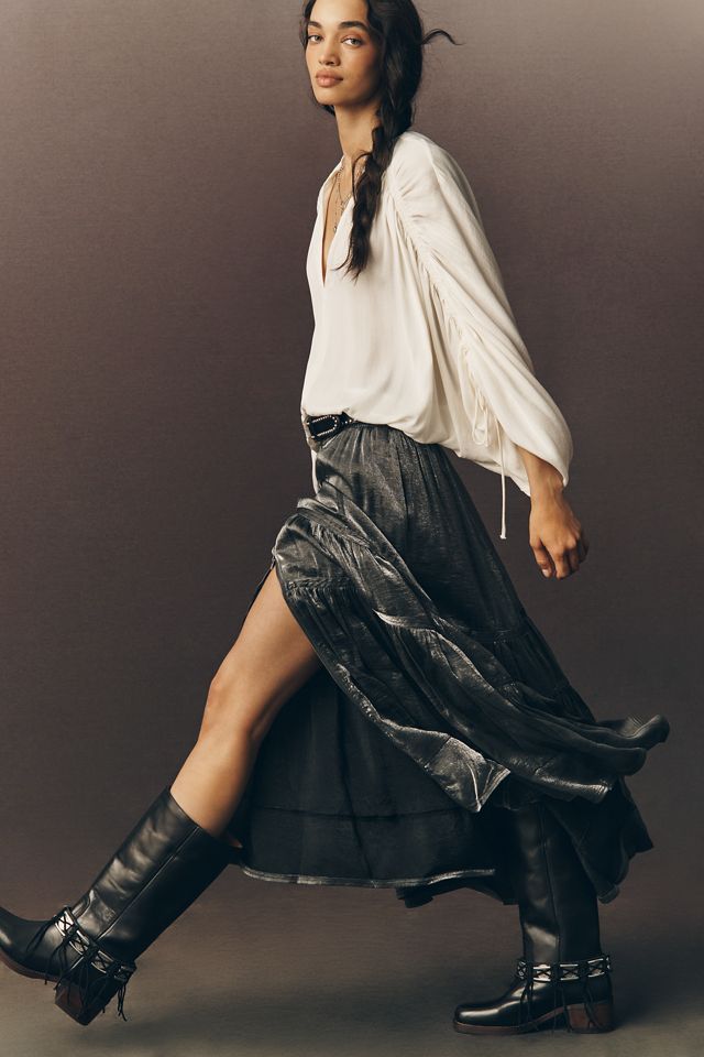 Pilcro Caravan Cargo Maxi Skirt #2