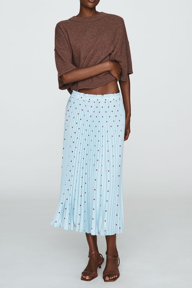 Valerie Pleated Midi Skirt by Maeve #1