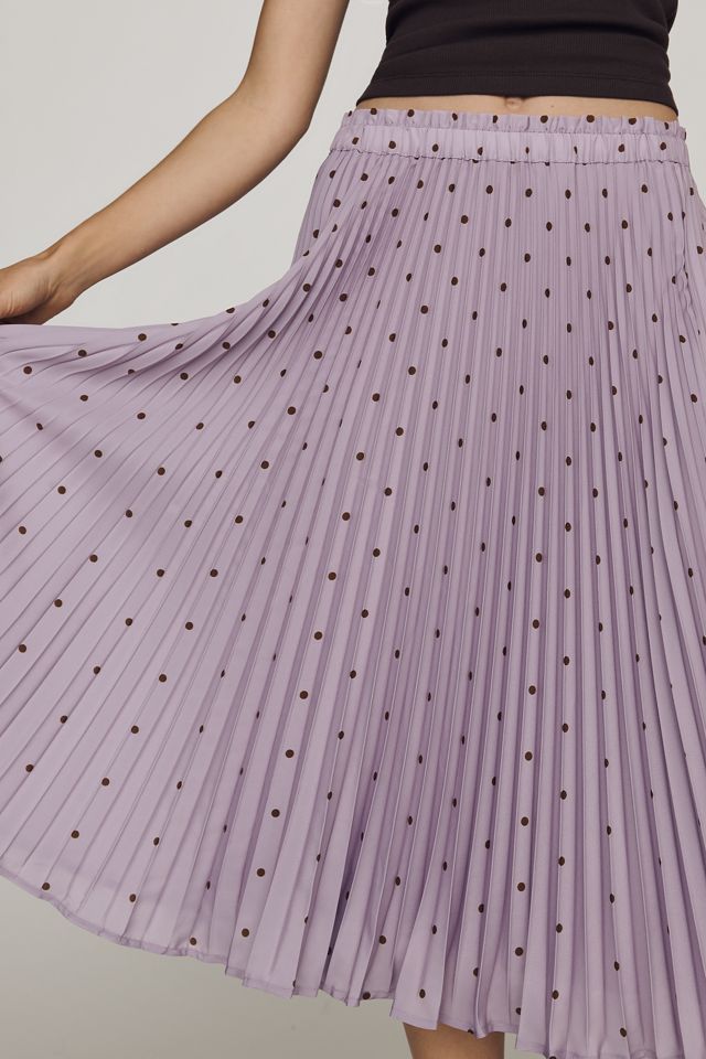 Valerie Pleated Midi Skirt by Maeve #1