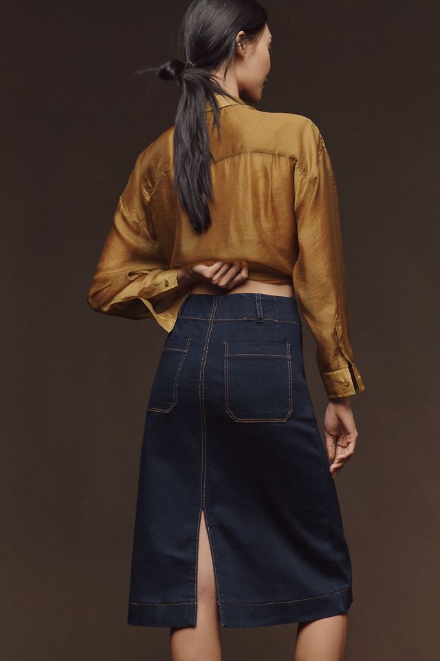 Maeve Colette Denim Skirt  #3