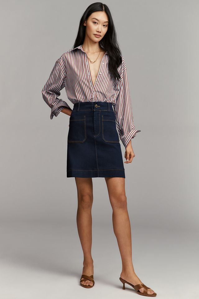 Maeve Colette Denim Skirt  #2