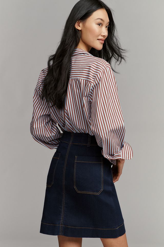 Maeve Colette Denim Skirt  #3