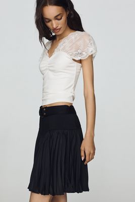 By Anthropologie Jodhpur Mini Skirt