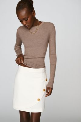 Maeve Knit Mini Skirt