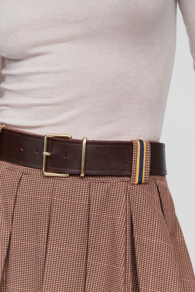 Maeve Pleated A-Line Mini Skirt #2