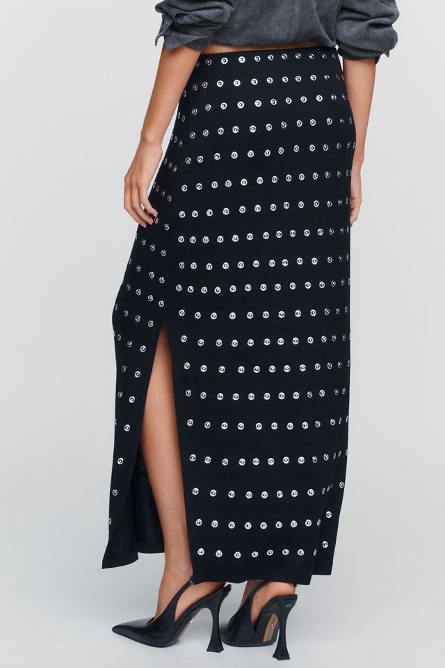 Maeve Studded Midi Skirt #2