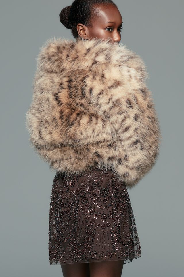 By Anthropologie Beaded Skort #2