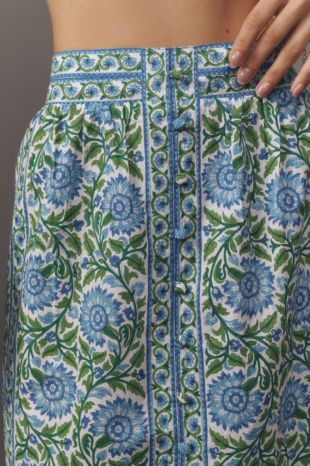 Pink City Prints Freya Midi Skirt #3