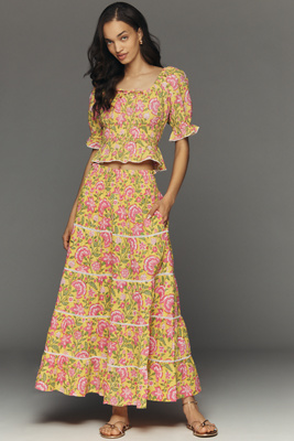 pink city prints rah rah dress FINAL SALE PINK CITY PRINTS Classic Rah Rah Ice Lolly Stripe