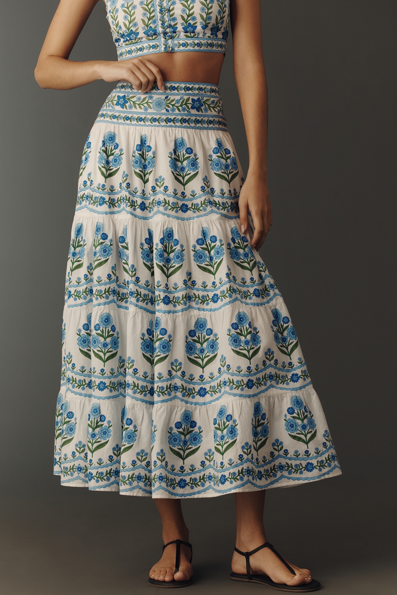 Pink City Prints 100% Cotton Rah Skirt
