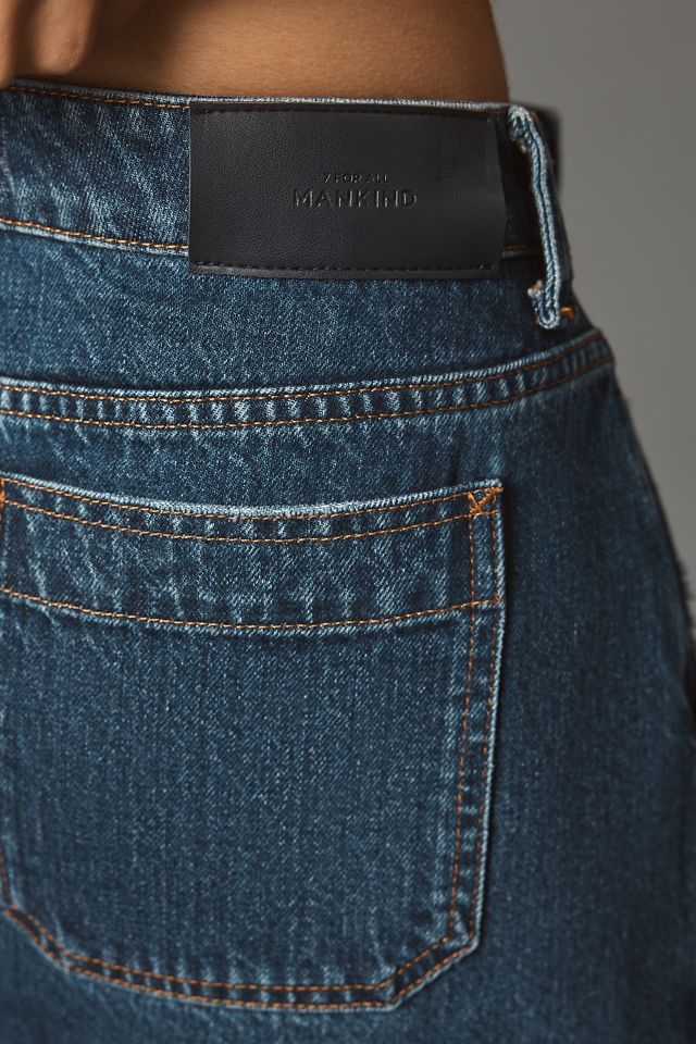 7 For All Mankind Milly Studded Denim Mini Skirt #4