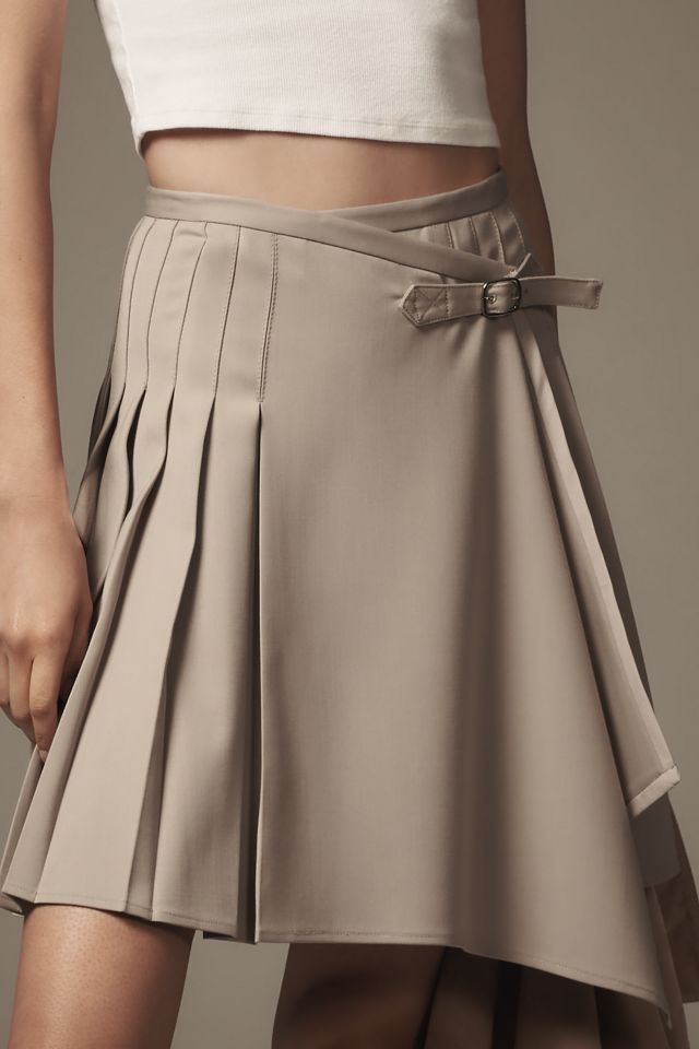 Derek Lam 10 Crosby Vittoria Pleated Mini Skirt | Anthropologie