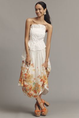 Derek Lam 10 Crosby Alexia Organza Pleated Skirt