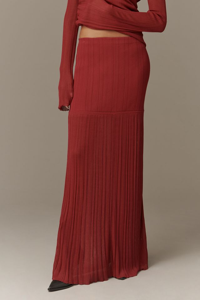 Derek Lam 10 Crosby Sheer Knit Layered Maxi Dress #2