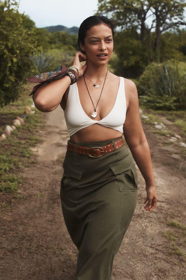 Derek Lam 10 Crosby Philomena Cotton Skirt | Anthropologie