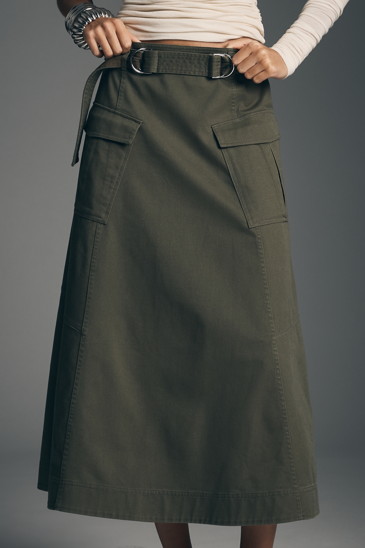 Derek Lam 10 Crosby Philomena Cotton Skirt