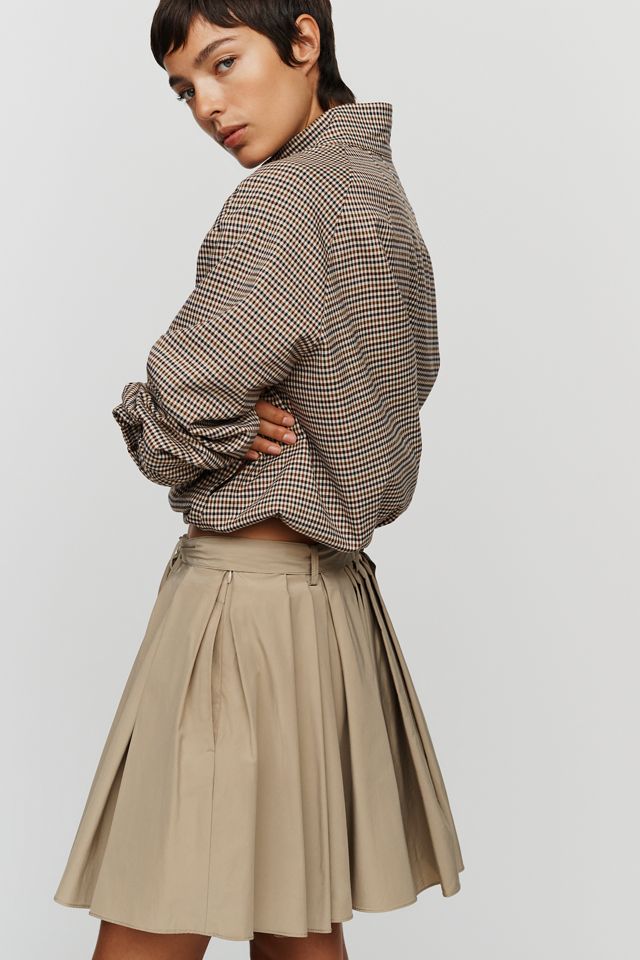 Derek Lam 10 Crosby Joshua Pleated Mini Skirt #2