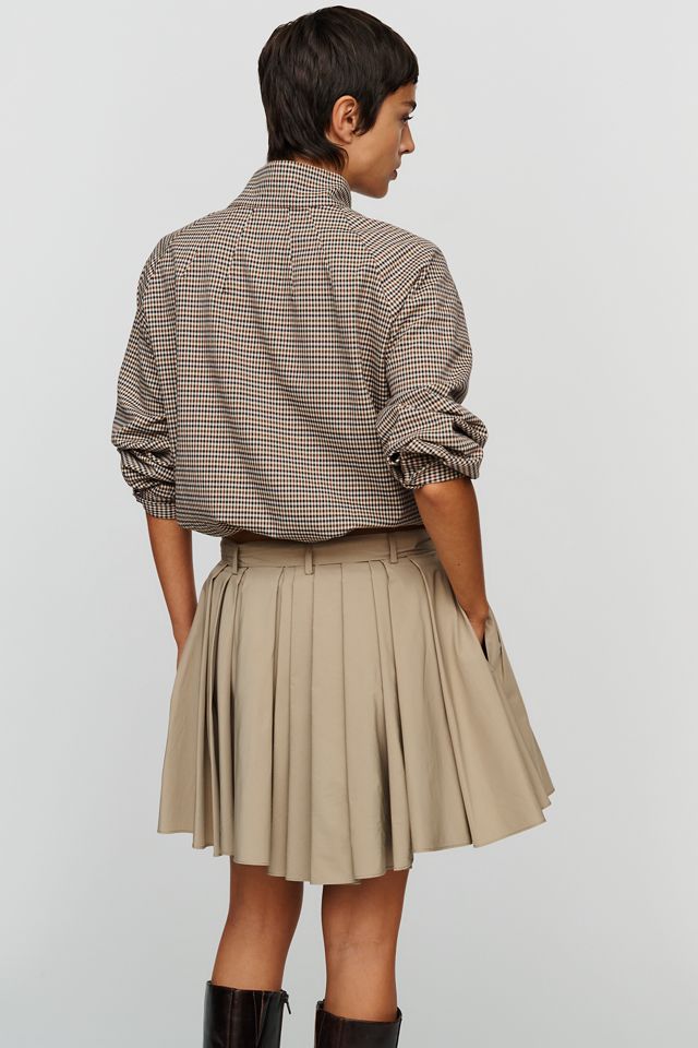 Derek Lam 10 Crosby Joshua Pleated Mini Skirt #3