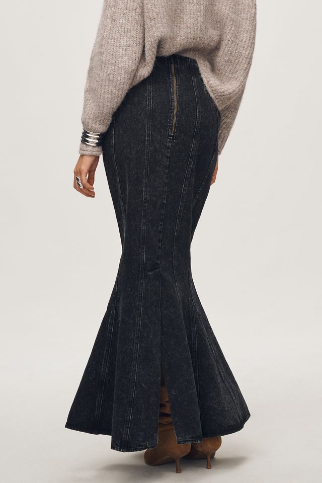 The Wolf Gang Franka Embroidered Maxi Skirt #2