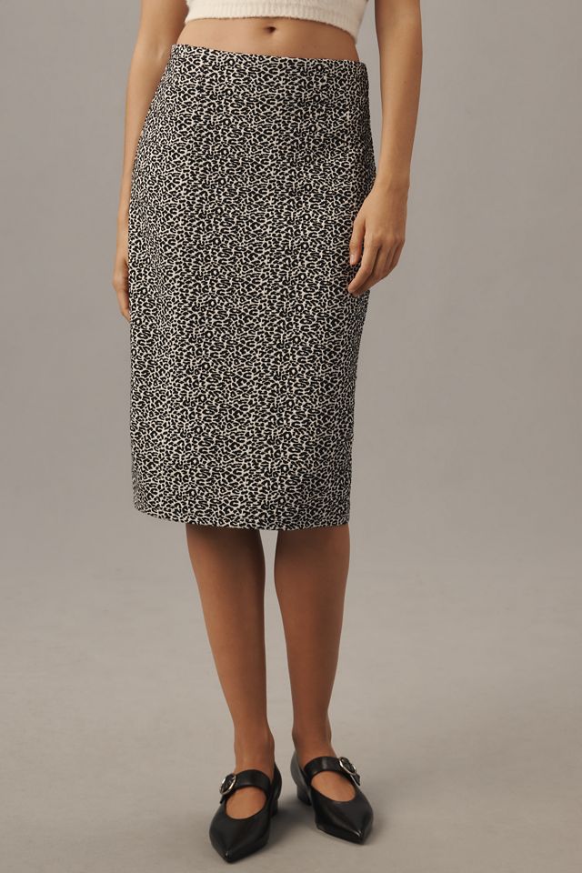 By Anthropologie Knee-Length Pencil Skirt #1