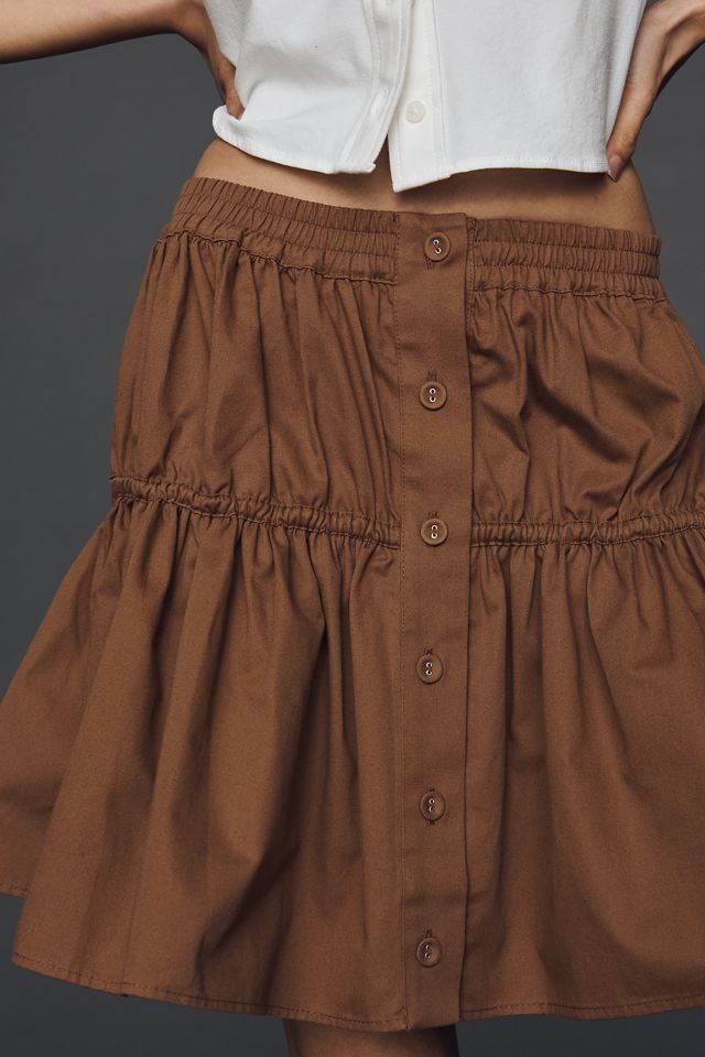 Maeve Buttondown Skirt #1