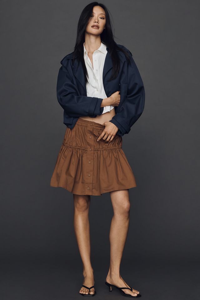 Maeve Buttondown Skirt #2