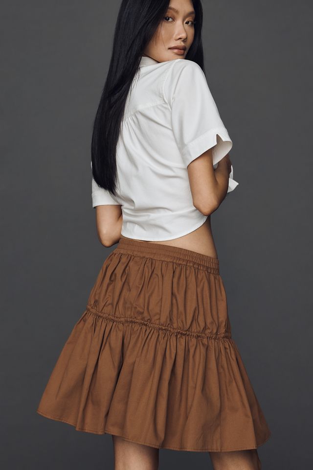 Maeve Buttondown Skirt #3