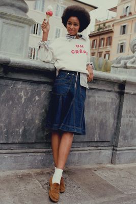 Corduroy Wrap Skirt | Anthropologie