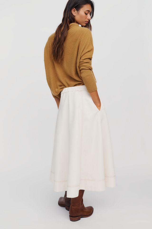 Pilcro Low-Slung Wrap Skirt #2